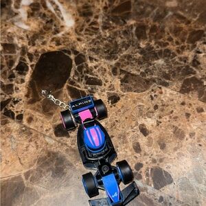 F1 Alpine Lego Keychain